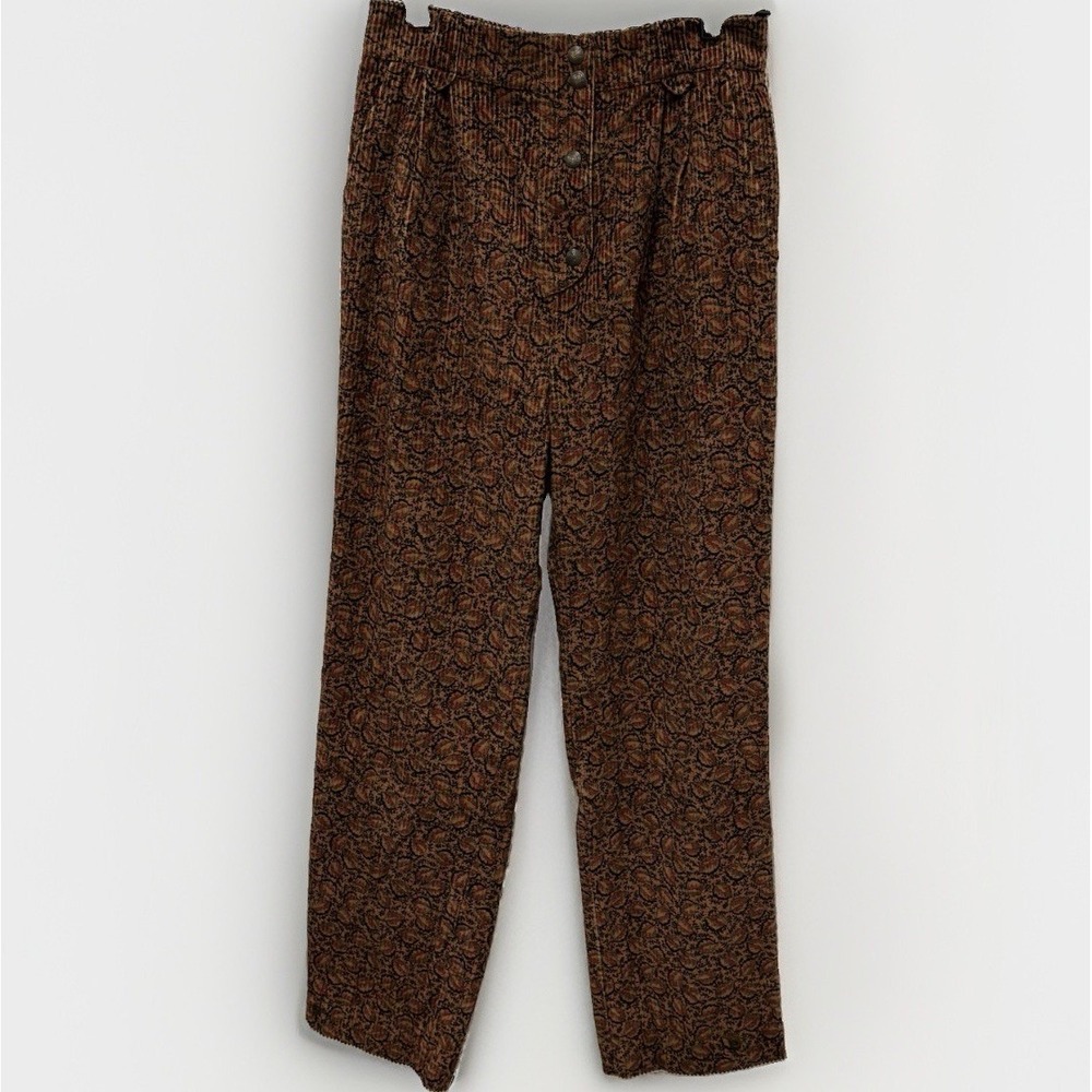 Etro Milano | Corduroy Trousers Pants Size US 10 (IT 46) High Rise